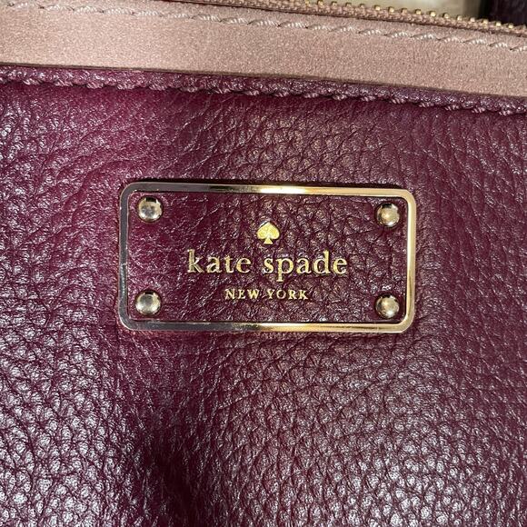 Kate Spade Kay Street Small Felix Satchel Handbag Pebbled Leather Crossbody - Picture 4 of 15